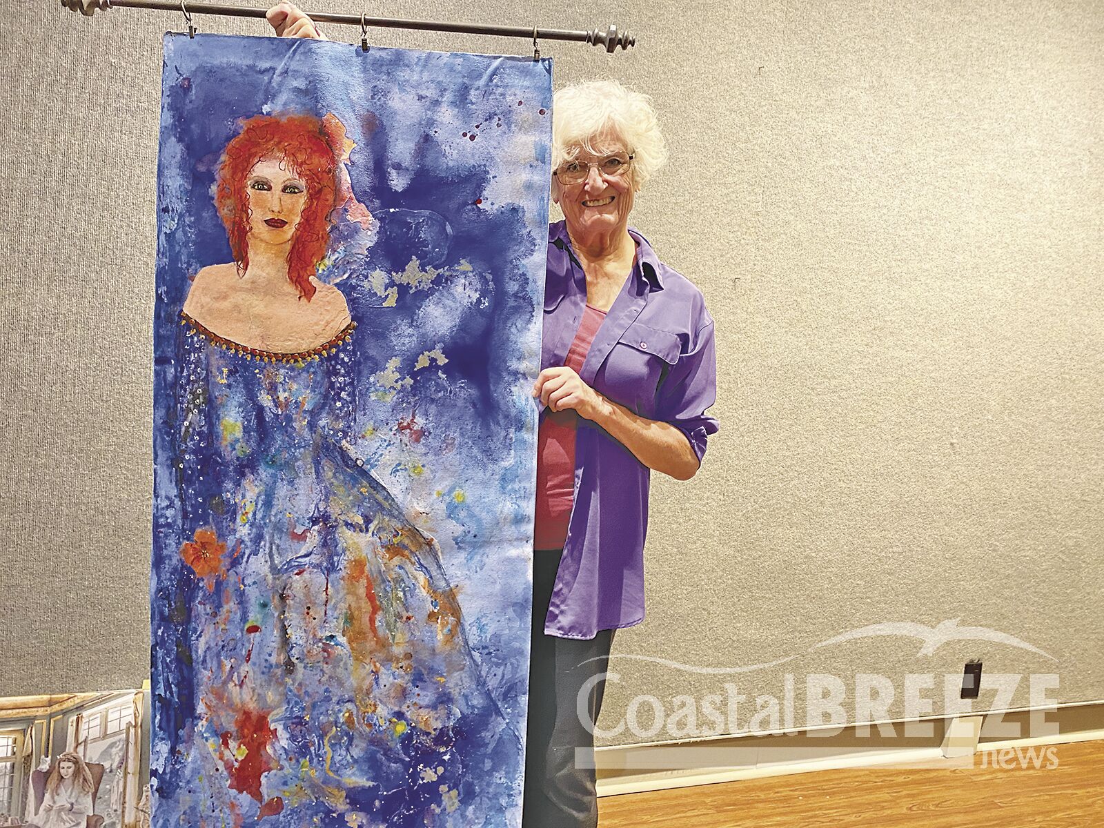 Warm, Cool & Complementary Palettes 5. Artist Betty Newman with Alice in Florida..JPG